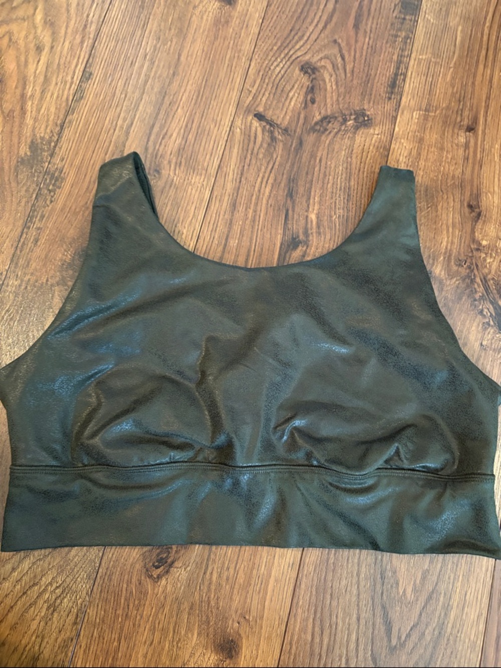 aerie Olive Green Medium Support Sports Bra